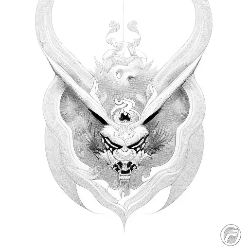 Griffin tattoo design idea