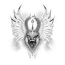 Griffin tattoo design idea