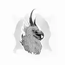 Griffin tattoo design idea