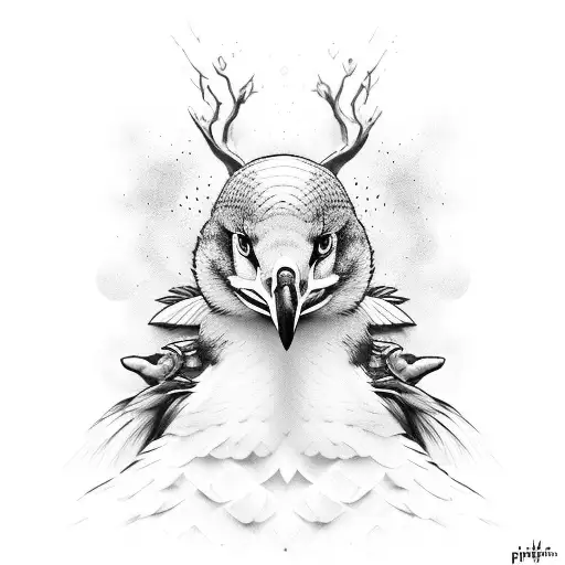 pato lucas tattoo design idea