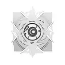 Naruto leaf village symbol, with L,K,T tetters   tattoo design idea