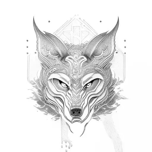 fenrir tattoo design idea