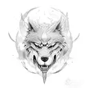 fenrir tattoo design idea