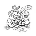 Fern Tree tattoo design idea