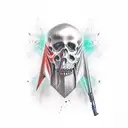 deadly assassin  tattoo design idea