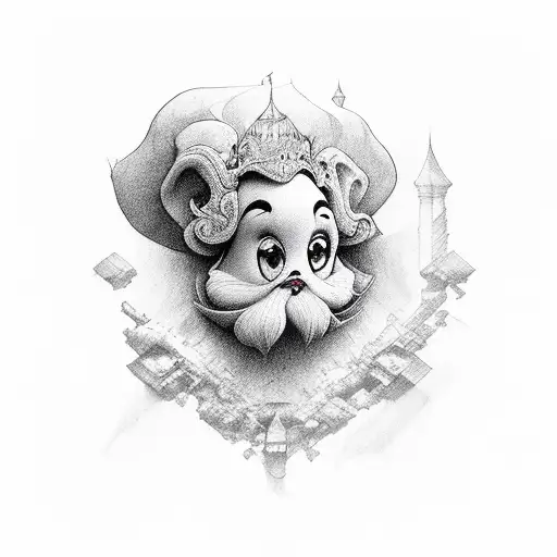 The road of tommorow leads to the neverland tattoo design idea