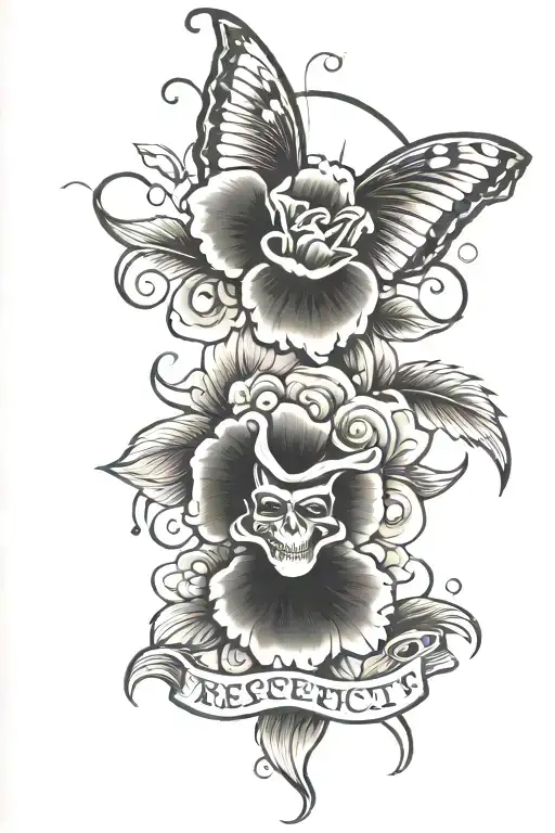 RESPECT IS EARNED. HONESTY IS APPRECIATED. TRUST IS GAINED. LOYALTY IS RETURNED. tattoo design idea
