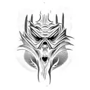 Volcano tattoo design idea