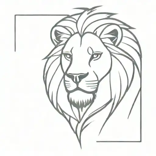 Czech Lion tattoo design idea