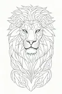 Czech Republic Lion  tattoo design idea