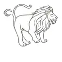 Czech Lion tattoo design idea