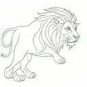 Czech Lion tattoo design idea