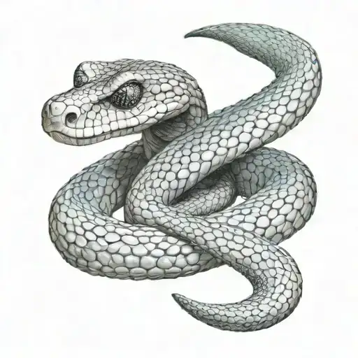 steel king cobra tattoo design idea