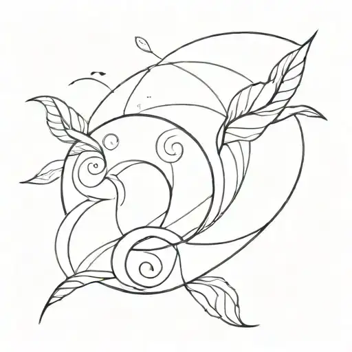 Design a minimalist tattoo that symbolizes the concept of reading, movement, and learning in a stoic-inspired way tattoo design idea