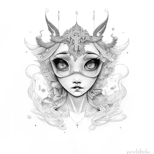 precious baby daughter with the name Theadora tattoo design idea