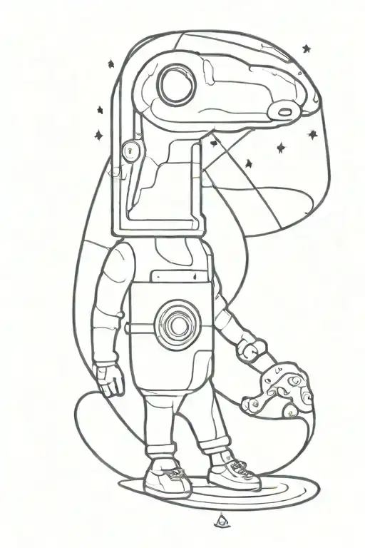 hitchhiker's guide to the galaxy tattoo design idea