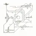 airport runway tattoo design idea