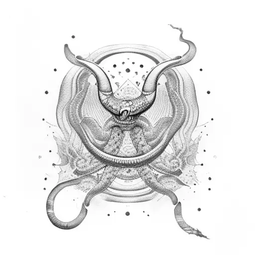 anaconda squeezing capri sun tattoo design idea