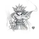 kingdom hearts sora tattoo design idea