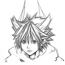 kingdom hearts sora tattoo design idea