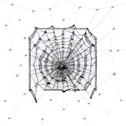 Billie Eilish icon and spiderweb  tattoo design idea