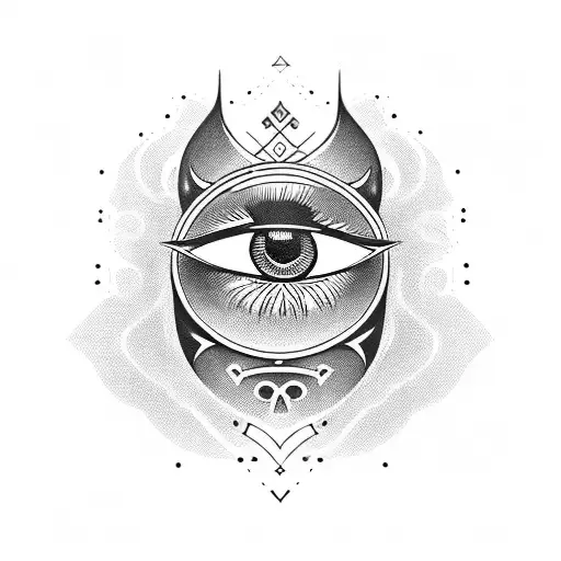 Eye of Horus tattoo design idea