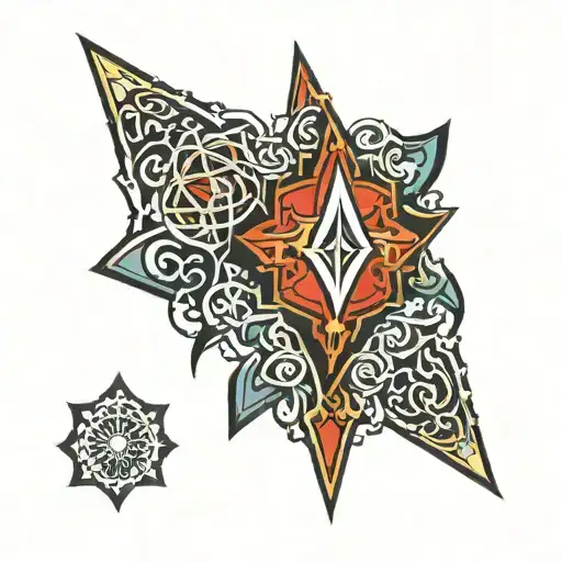 ISLAMIC Spear tattoo design idea