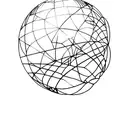 cheerleading worlds globe tattoo design idea