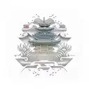 hieroglyph tattoo design idea