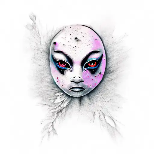 black swan tattoo design idea