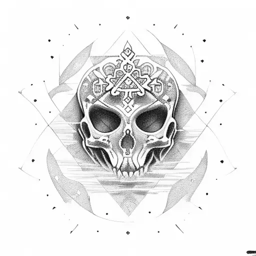 corazón de cristo tattoo design idea