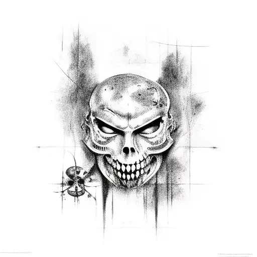 resident evil tattoo design idea
