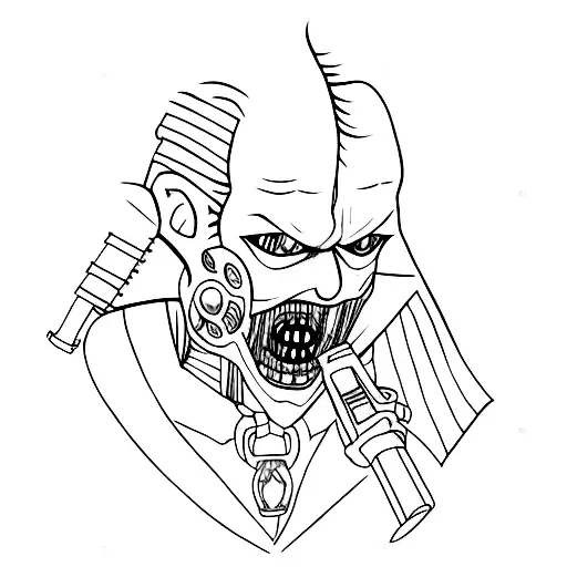 resident evil tattoo design idea