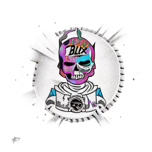 blink 182 tattoo design idea