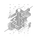 A bar graph showing exponential growth with a data scientist analyzing it tattoo design idea