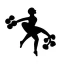 cheerleading tattoo design idea