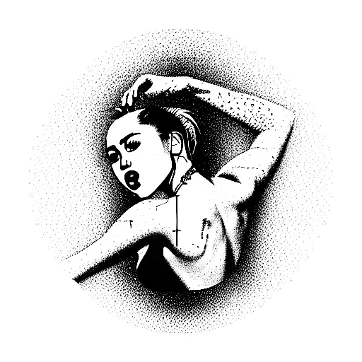the climb by Miley Cyrus  tattoo design idea