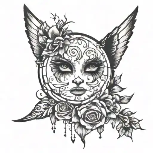 loneliness, heartbreak, sadness soul strong tattoo design idea