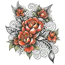 yess tess press tattoo design idea