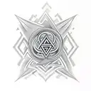 Valknut Symbol tattoo design idea