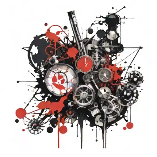 chemistry  tattoo design idea