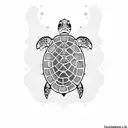 sea turtles  tattoo design idea