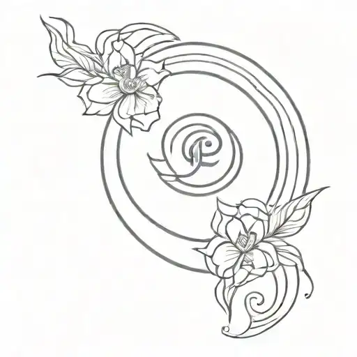 Inner Peace tattoo design idea
