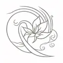 Inner Peace tattoo design idea