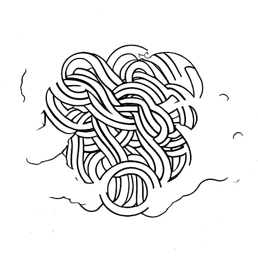 running on olympic rings tattoo design idea