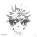 asuka de evangelion panel manga tattoo design idea