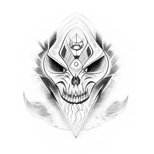 in life there is darkness, but you are light. the light of all lights tattoo design idea