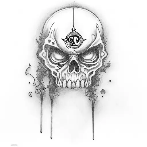 ace one piece smoking tattoo design idea