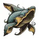 gulper eel tattoo design idea