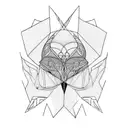 nightingale tattoo design idea